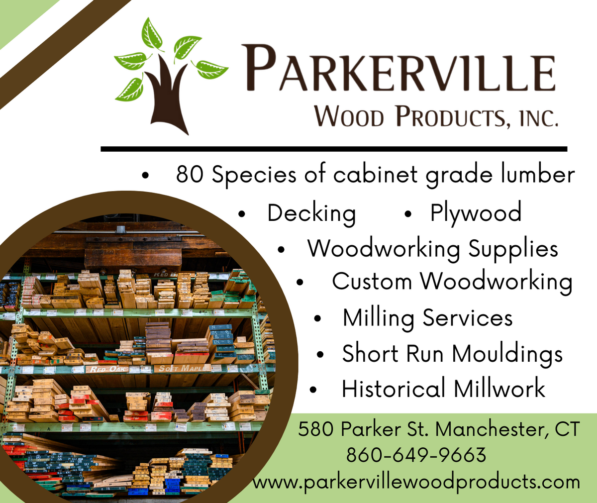 Parkerville Wood Products, Inc. product information